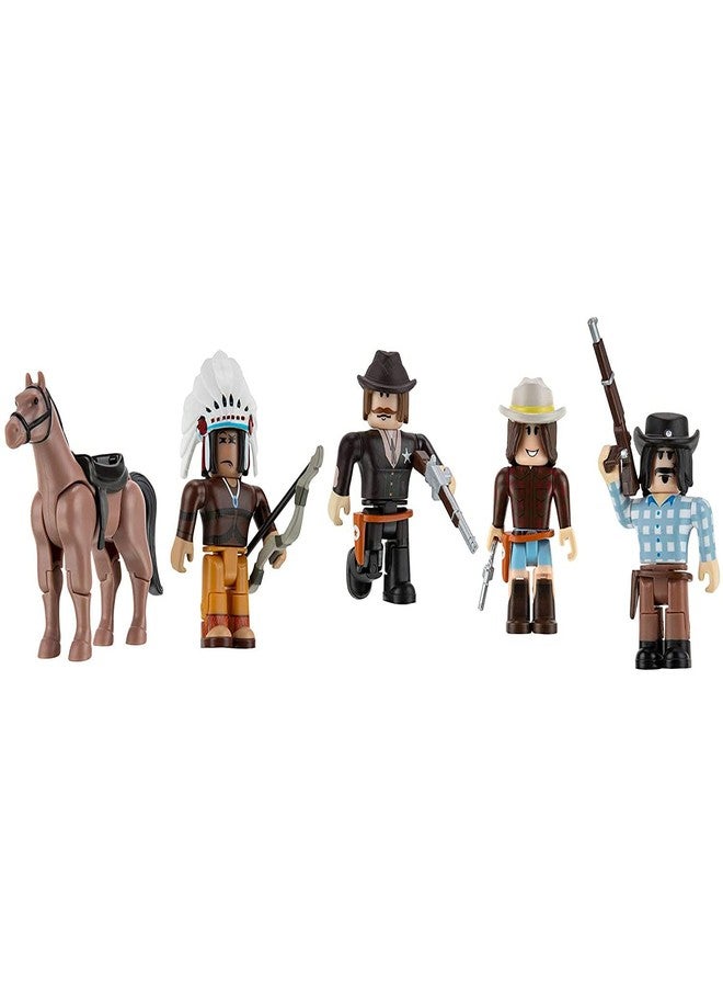 Roblox Action Collection - The Wild West Five Figure Pack [Includes Exclusive Virtual Item] - Image 2
